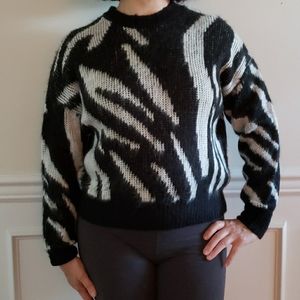 Patterned sweater